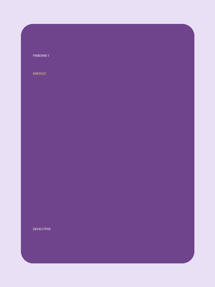 Karya 02 — Ruang Visual 2026