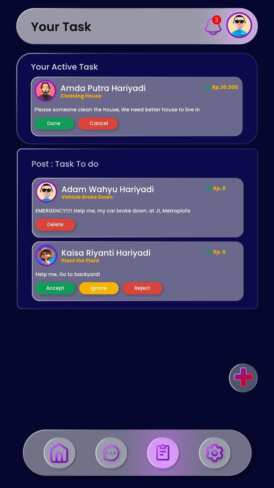 Familier: Family Connected App