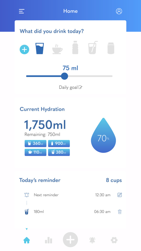 Drink Reminder App